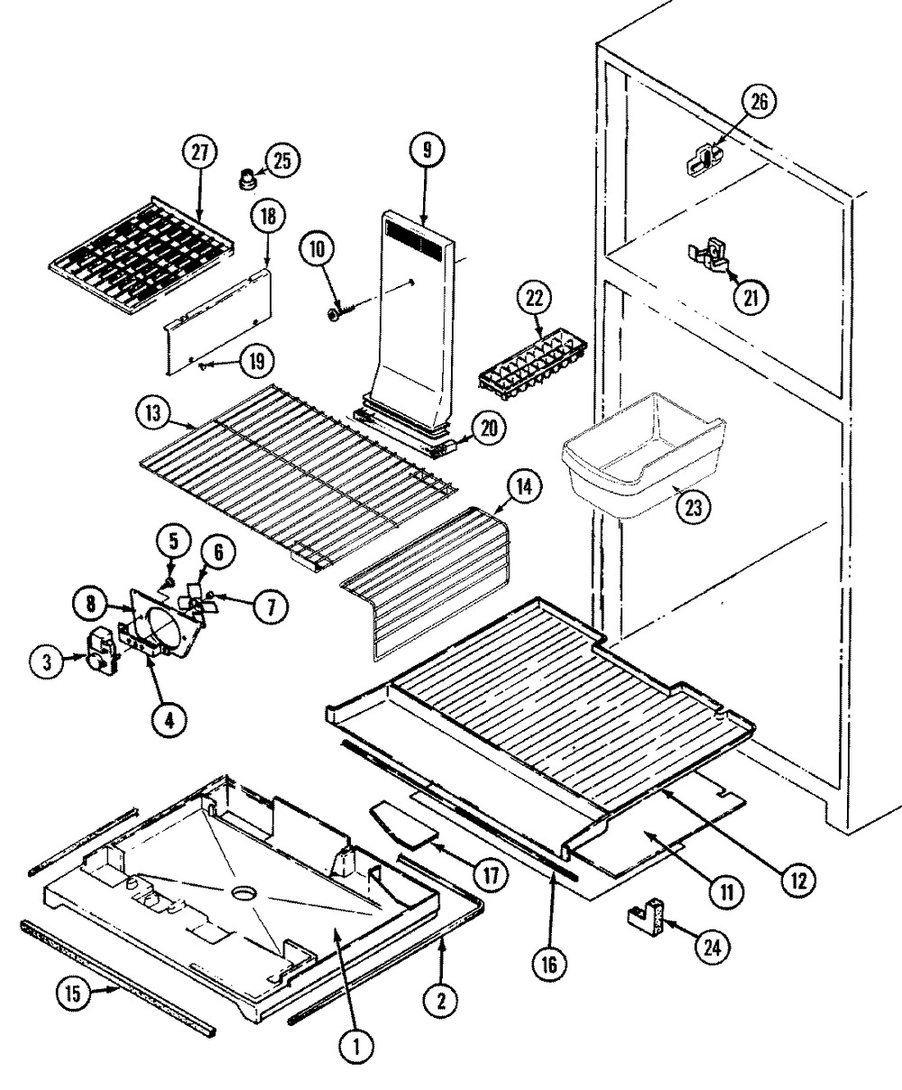 DIVIDER SUPPORT (67149-1)