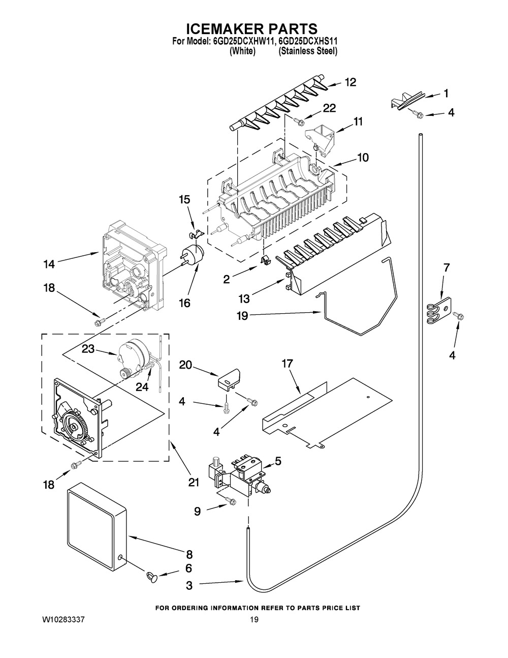 WPW10158157 : WPW10158157 VALVE-INLT