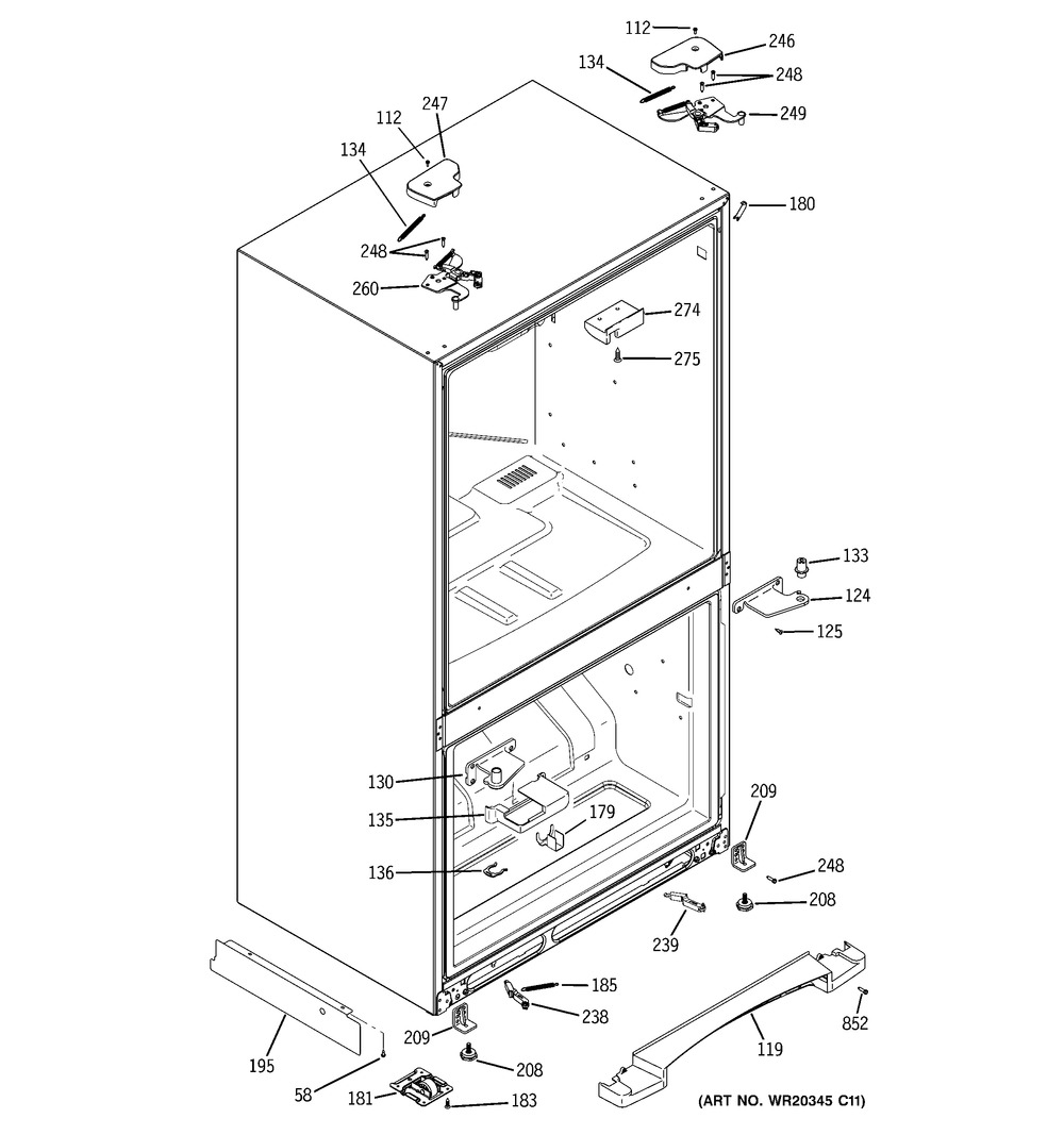 GRILLE BASE (WR01L02279)