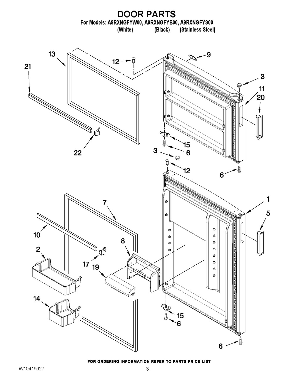 W10469910 : W10469910 TRIM-DOOR