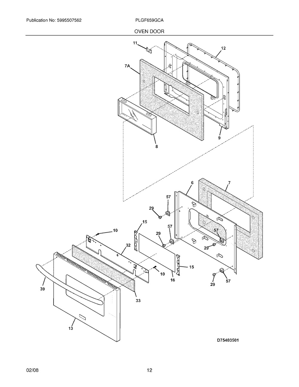 318053140 : 318053140 SEAL,OVEN DOOR