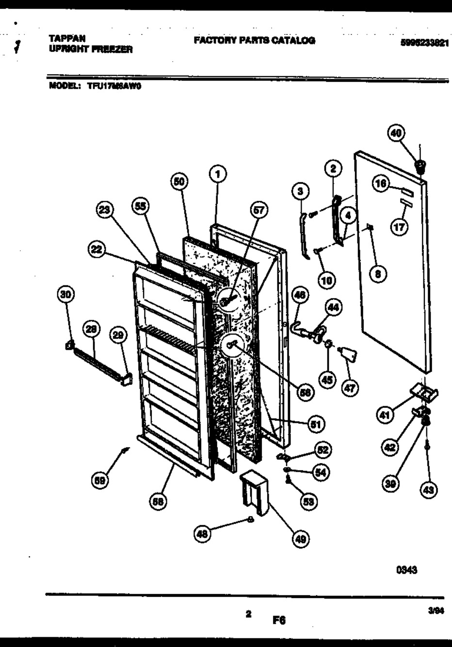 FRIG RE END CAP KIT (5303925378)