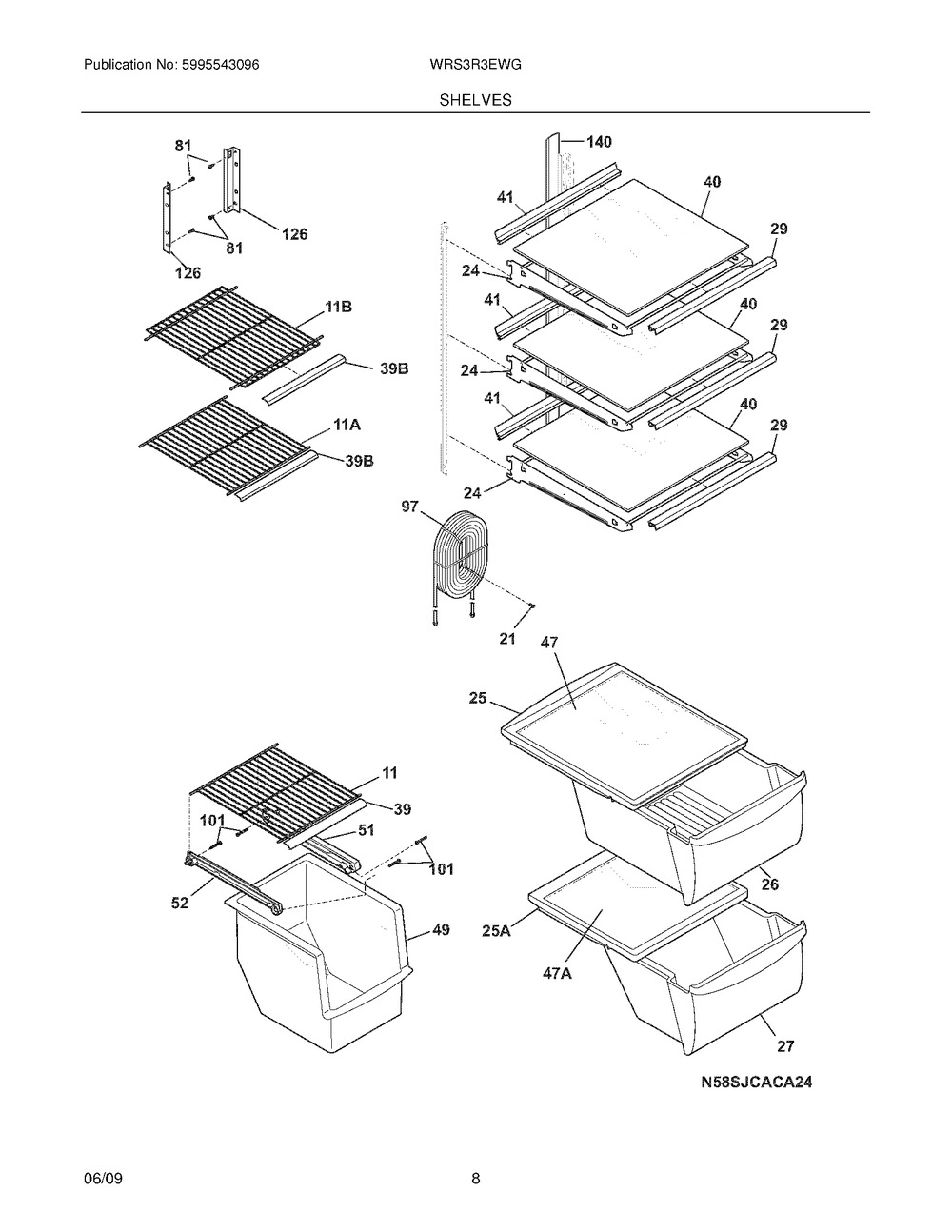 240357705 : C++ 240357705 TRIM SHELF FRONT