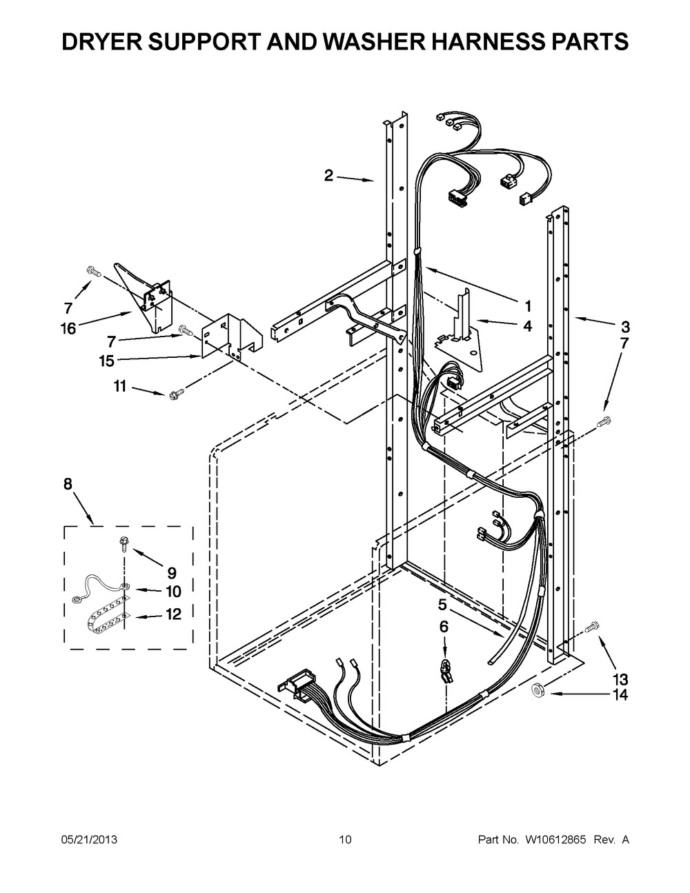 W10545604 : W10545604 HARNS-WIRE