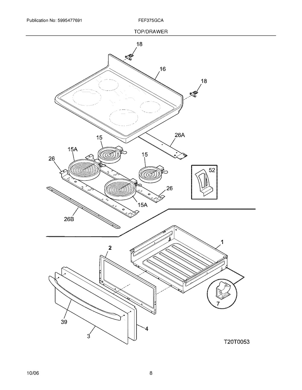 316446204 : 316446204 PANEL,DRAWER,STAINLESS,OUTER