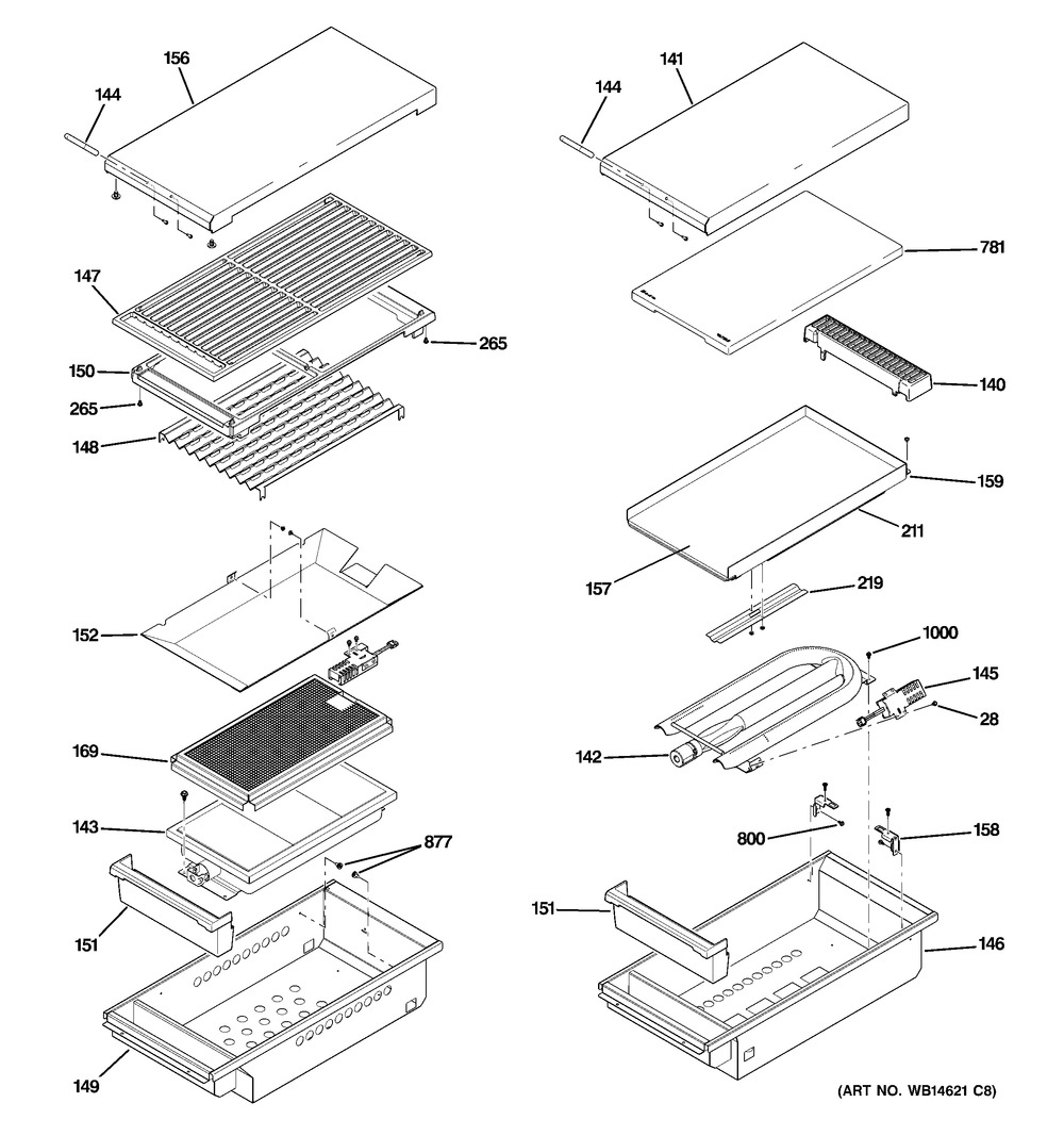 WS01F09973 : WS01F09973 BURNER GRIDDLE