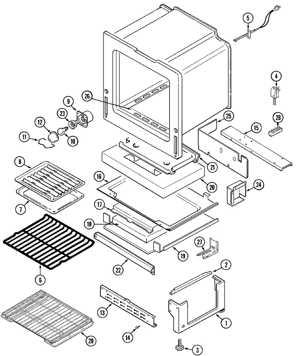 RACK,TELESCOPING ASSY (W10251904)