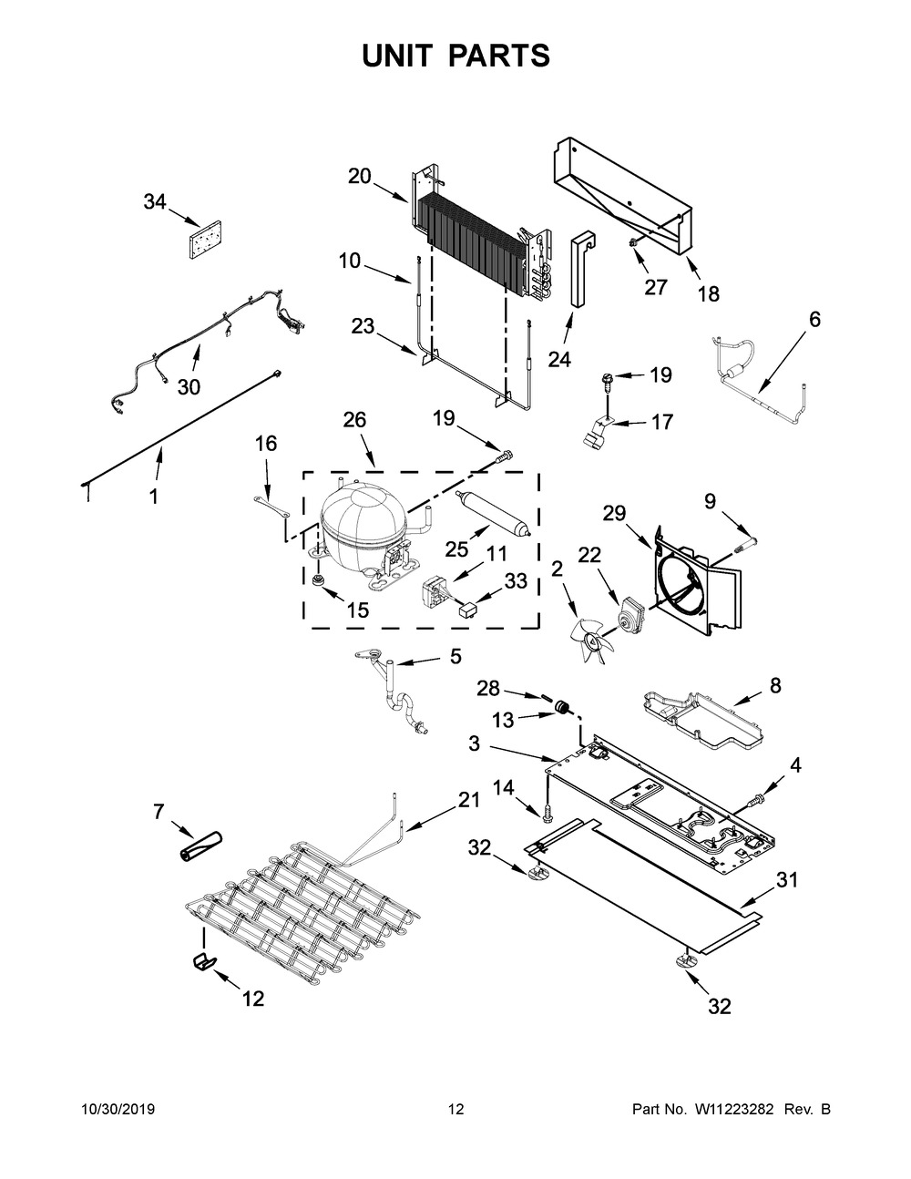 WHIRLPOOL, CORD-POWER, W11254160