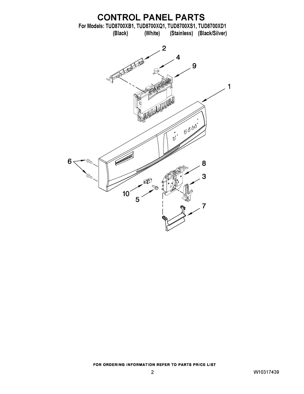 W10290150 : W10290150 PANEL-CNTL