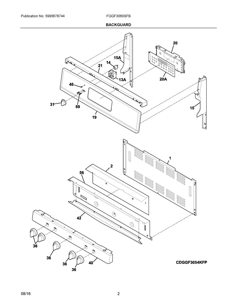 316606119 : 316606119 PANEL-MANIFOLD,STAINLESS