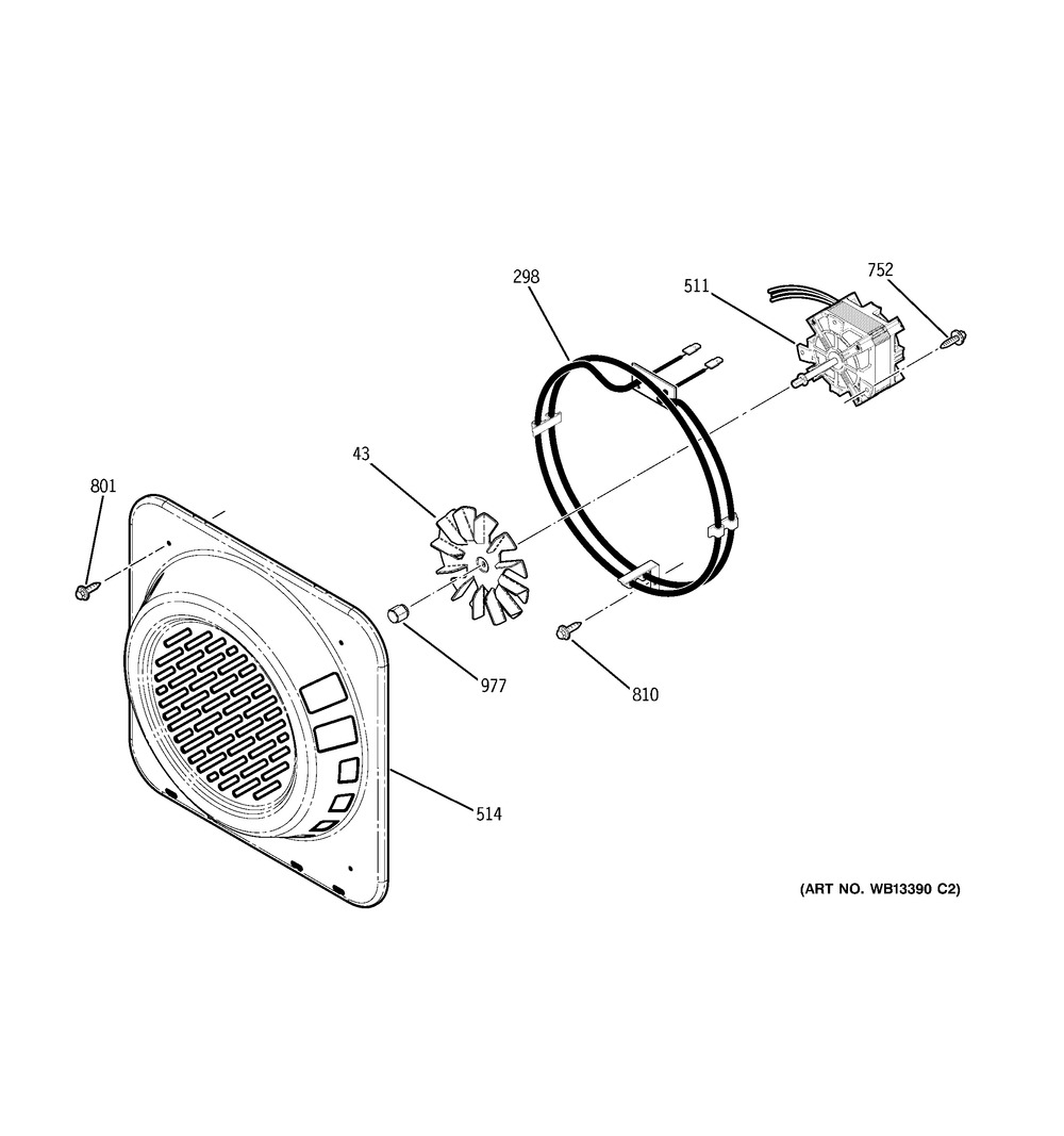 BROIL SHIELD ASM (WG02F06440)