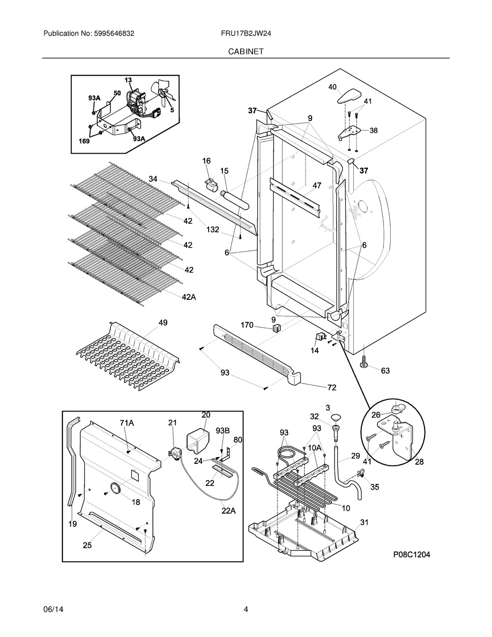 ELECTROLUX/FRIGIDAIRE, CONTROL,TEMPERATURE, 297415203