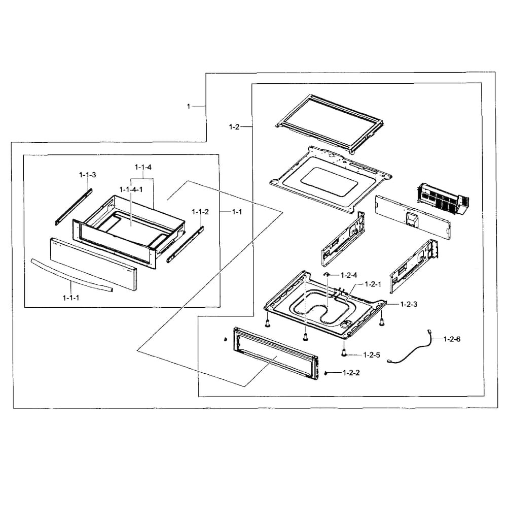 HEATER, WARMING DRAWER (DG47-00018A)
