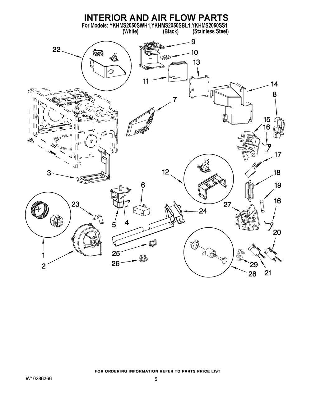 MOTOR - FAN (W10174526)