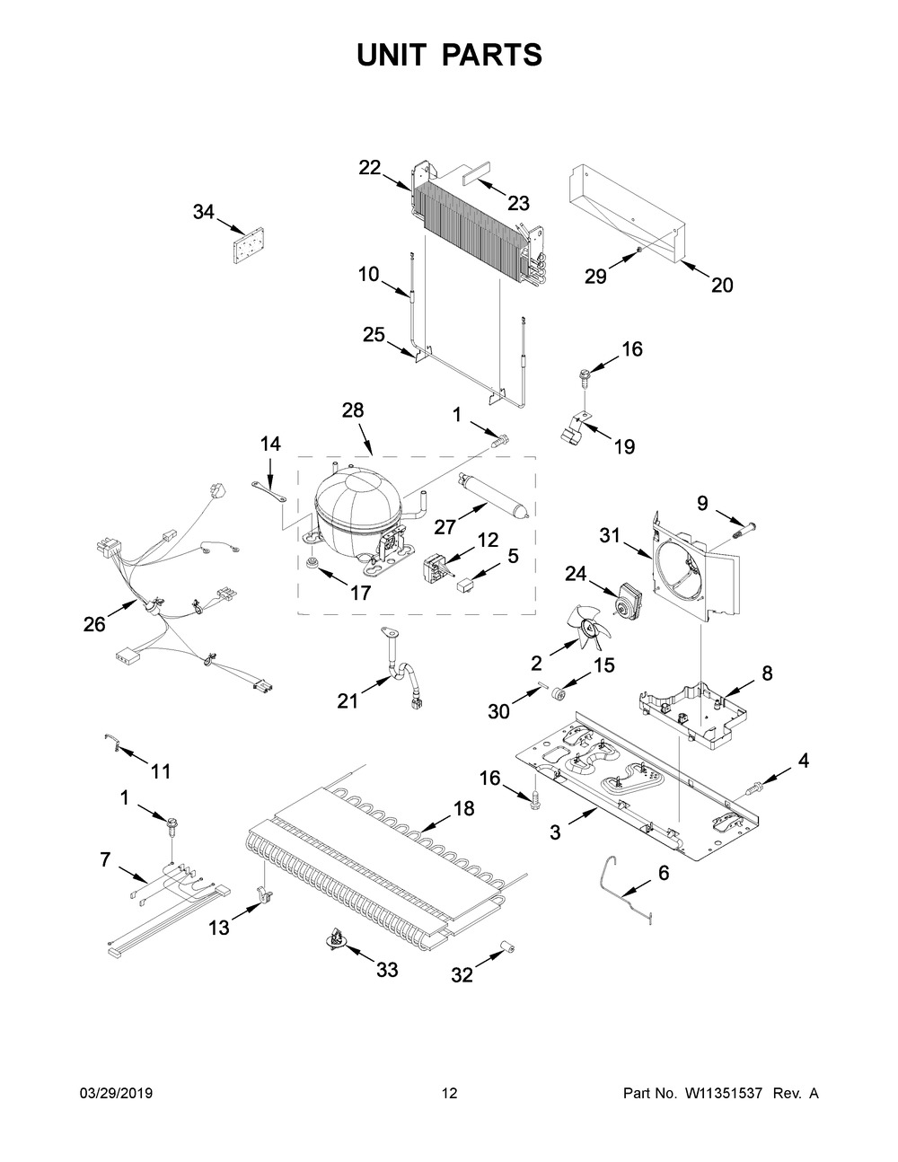 WHIRLPOOL, HARNS-WIRE, W11050973