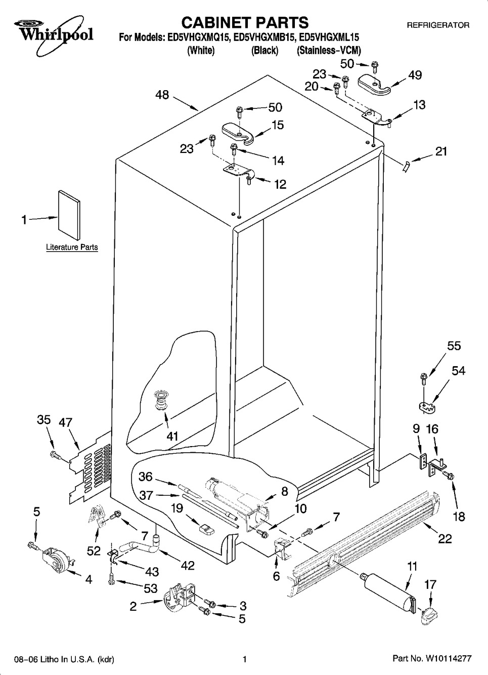 Kenmore Refrigerator Water Filter, Whirlpool Replacement (9010)