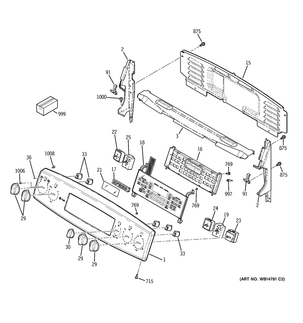 GLASS BRACKET ASSEMBLY *NET*    (WG02A00693)