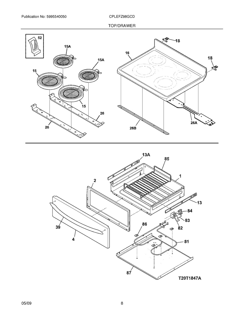 FRONT PANEL KIT, SS (5304498754)