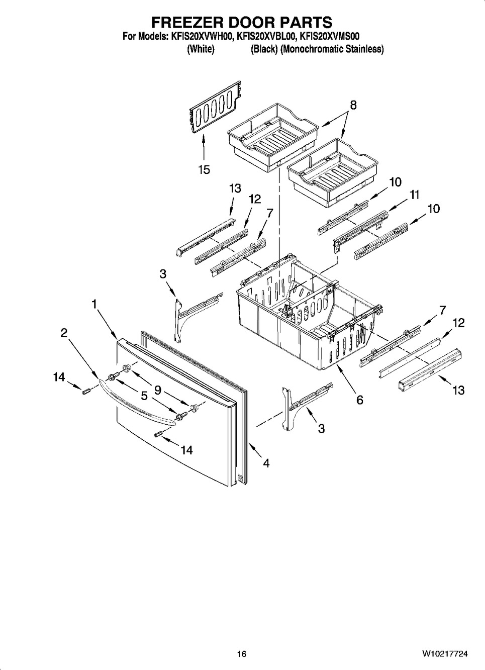 FIP FZ DR FOAM ASSY-36BM FLAT (12977803SQ)