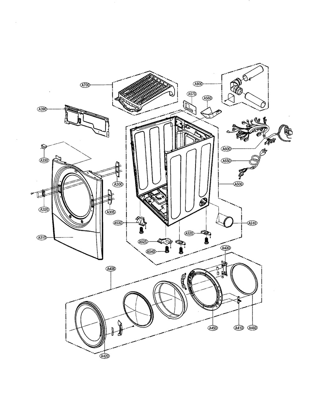 3581EL0003B : 3581EL0003B DOOR ASSEMBLY