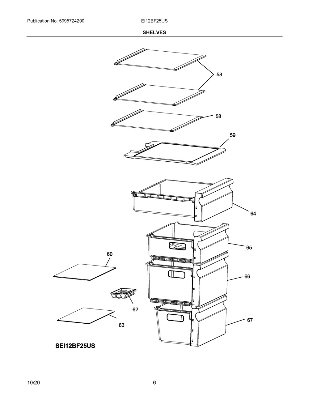 Drawer,freezer,lower (5304519588)