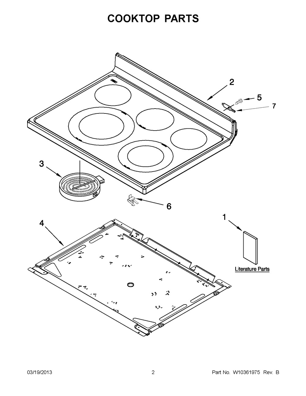 W10394377 : W10394377 COOKTOP