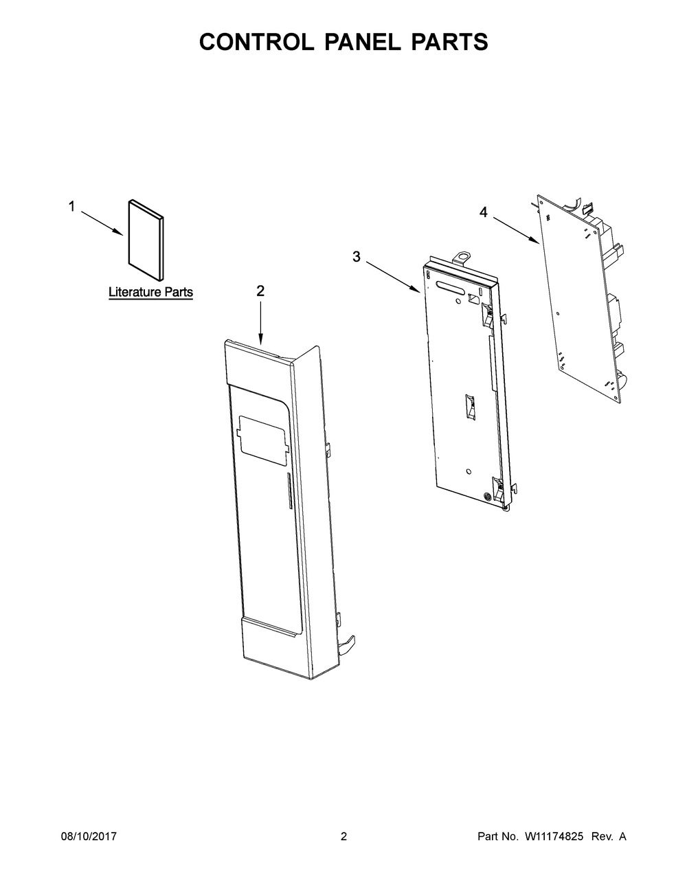 WHIRLPOOL, CNTRL-ELEC, W11114725