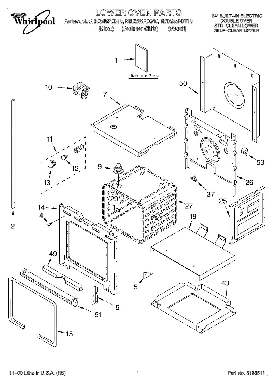 W10203263 : W10203263 GASKT-DOOR