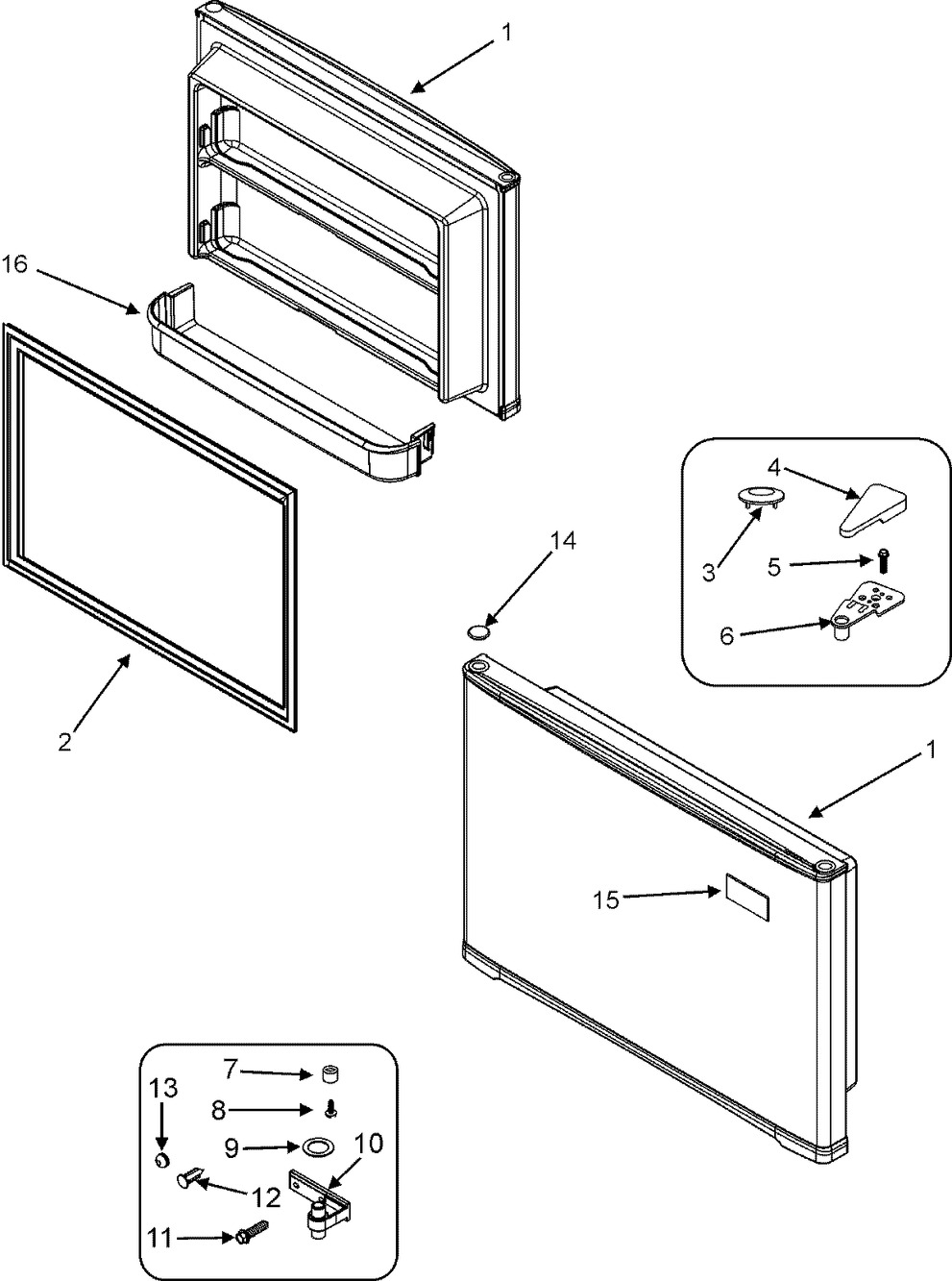 WASHER, HINGE (63001079)