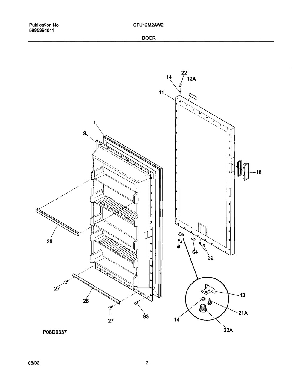 216527402 : C++ 216527402 INNER DOOR PANEL