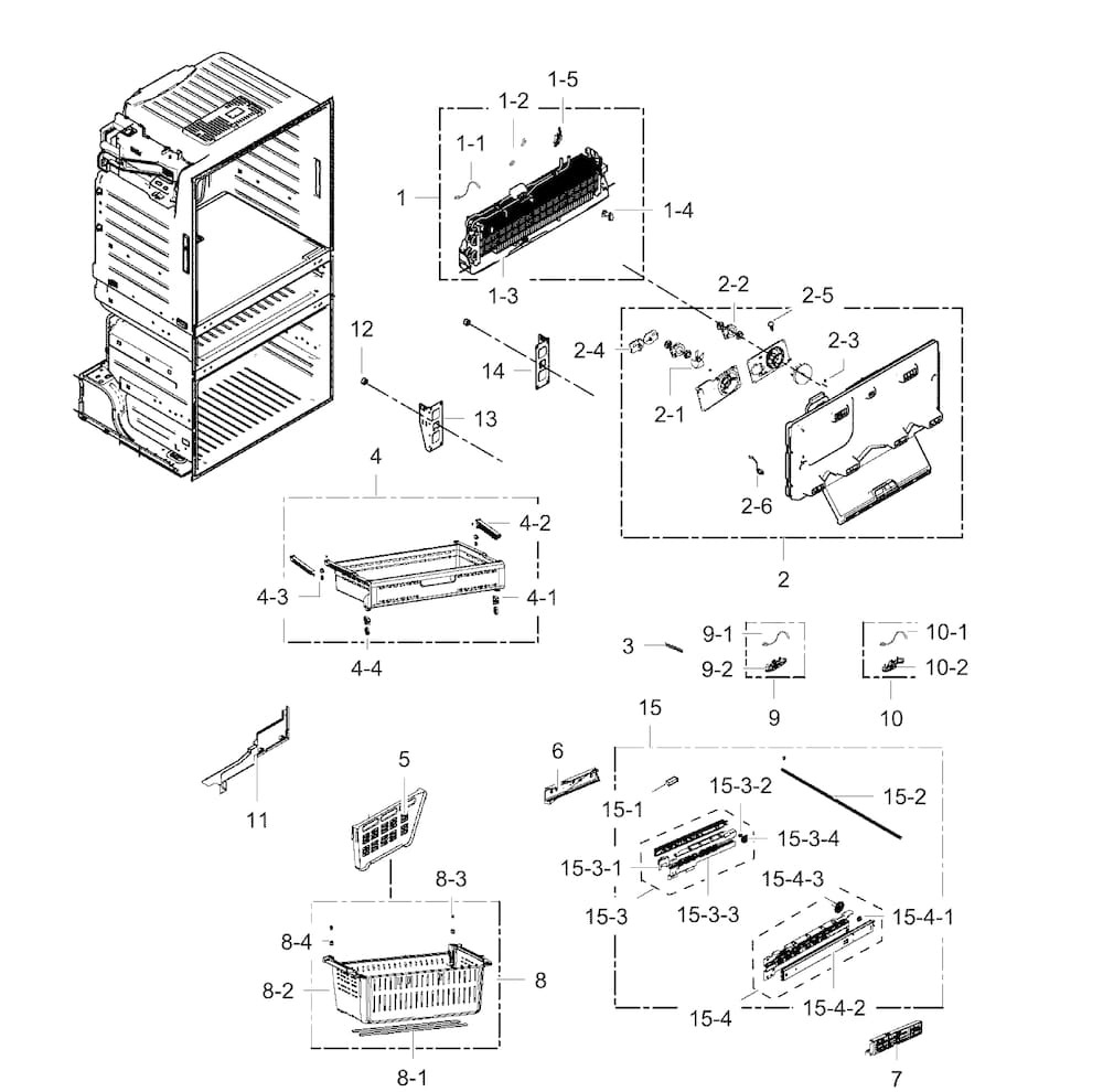 ASSY COVER EVAP-FRE;OPUS1 (DA97-11321C)
