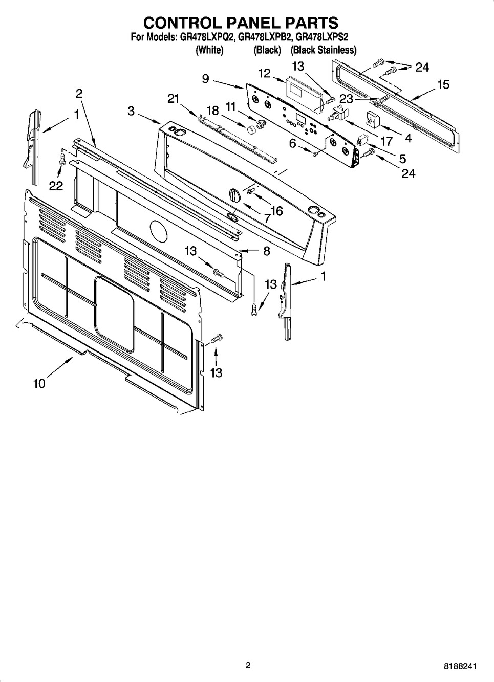 UI-EP,GOC,WPL,W/O WARM DRAWER (9762733)