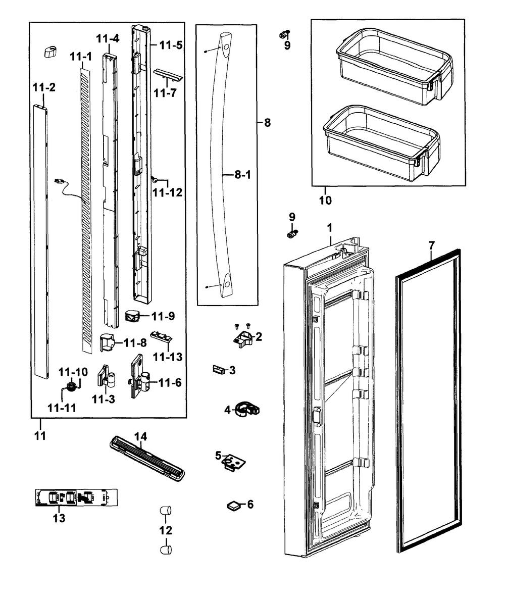 DA97-07244C : DA97-07244C FRENCH ASSY,AW-PJT 8W THAI