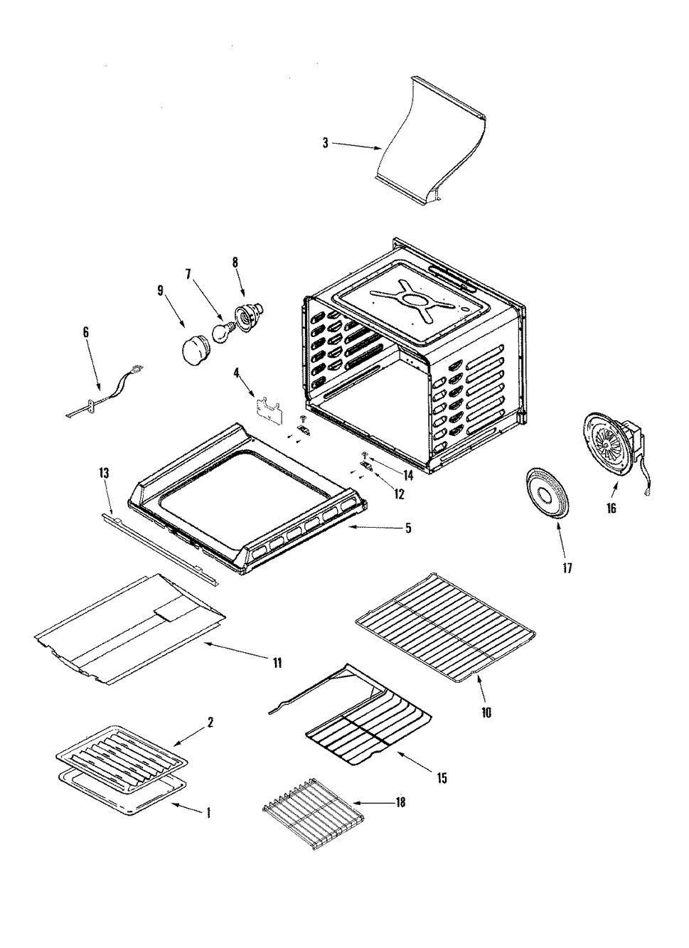 Fan, Convection Assy. (74009142)