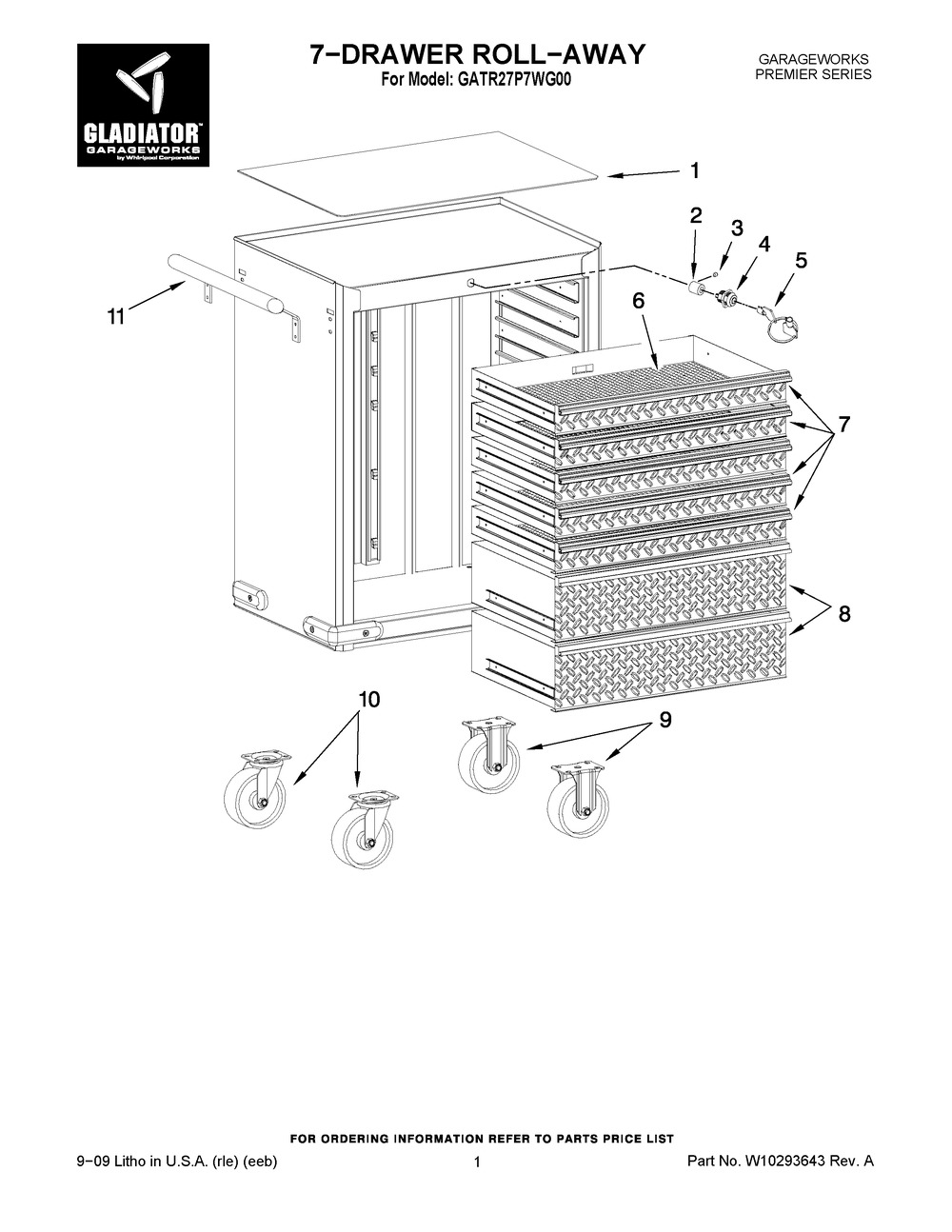 W10276668 : W10276668 DRAWER