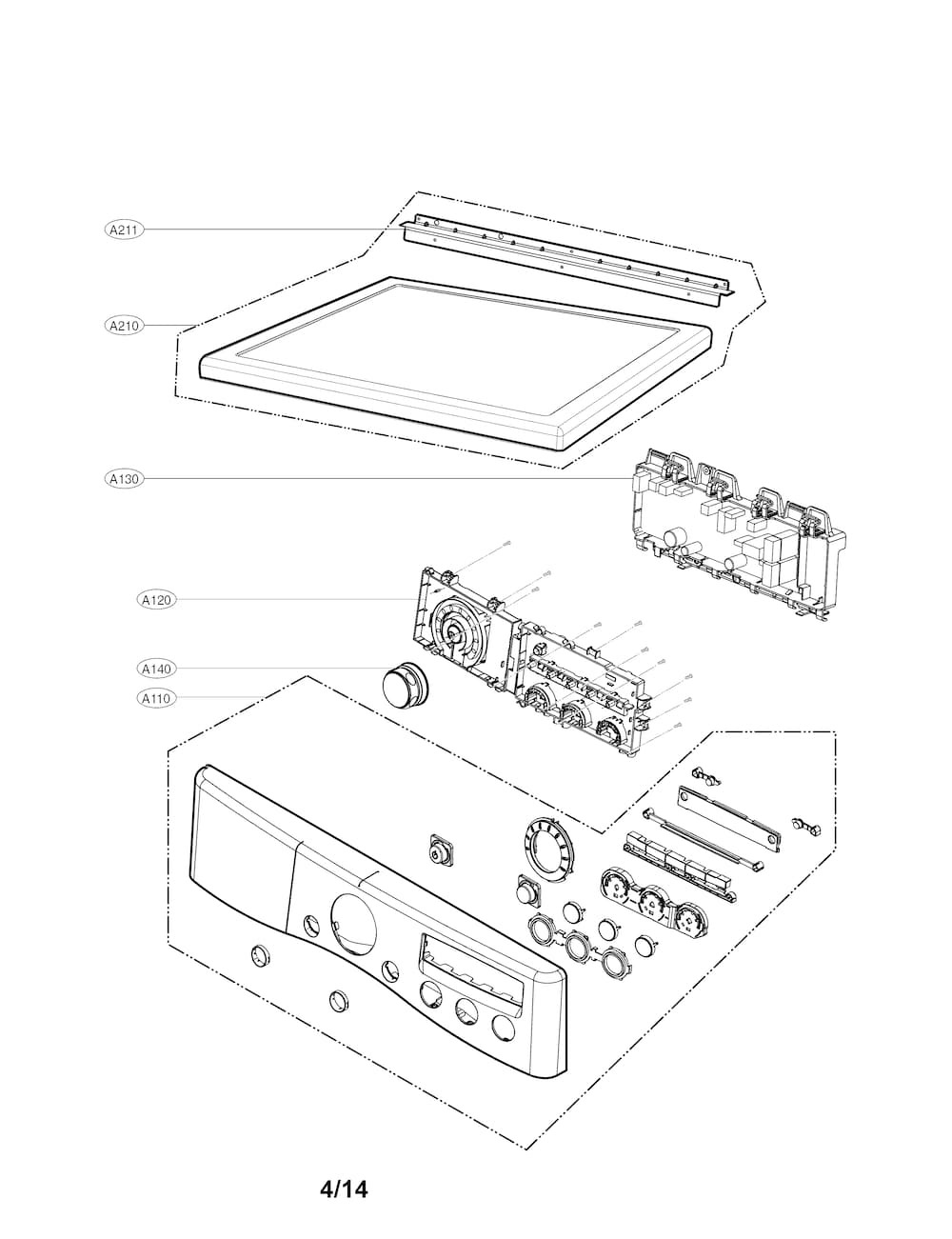 EBR71385609 : EBR71385609 PCB ASSEMBLY,DISPLAY
