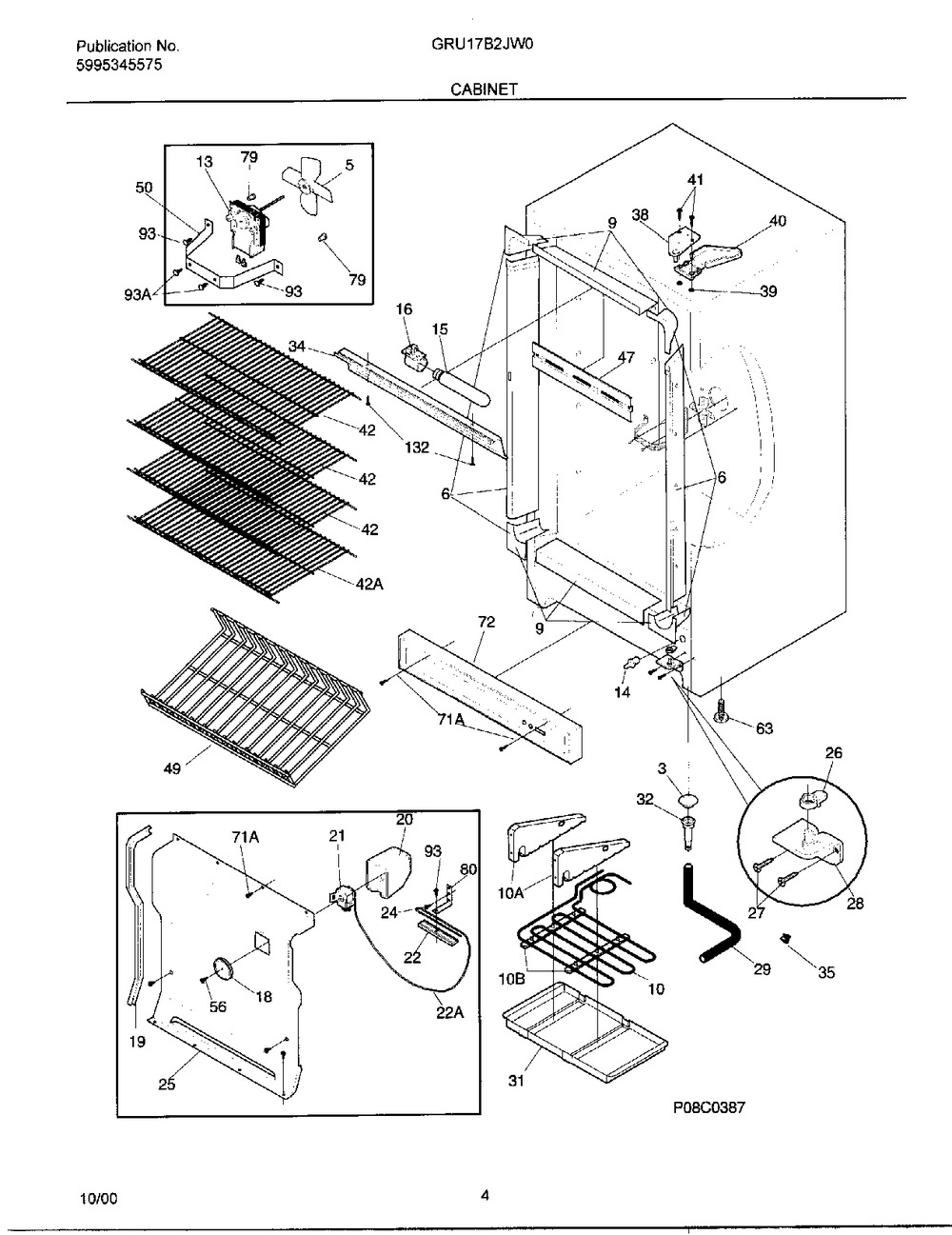 Frigidaire Refrigerator Temperature Control (216717900)