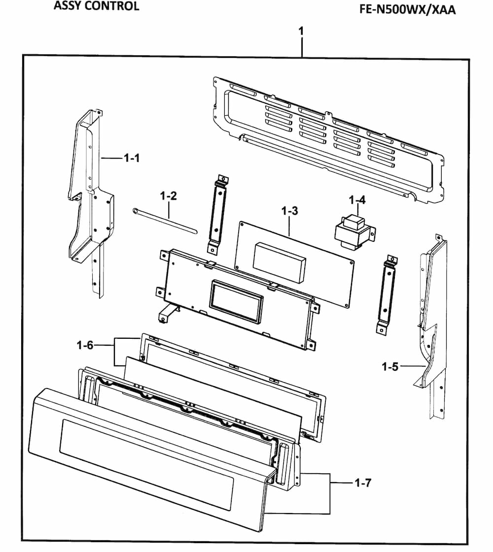 DG94-00366B : DG94-00366B ASSY CONTROL BOX;FE-N500WX,