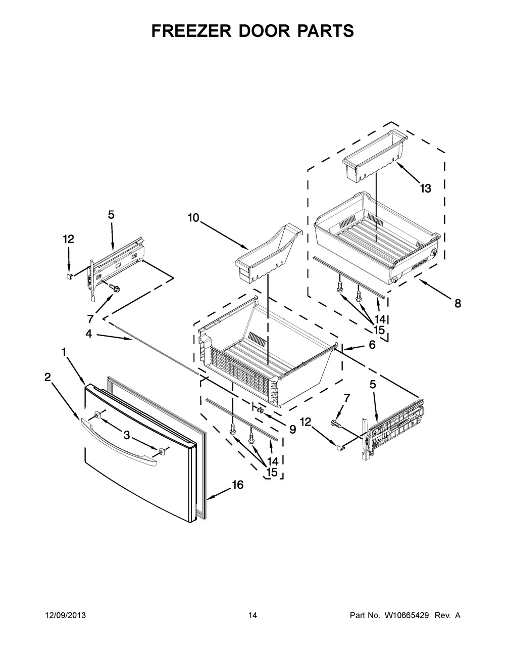 BIN-FREEZR (W10704090)