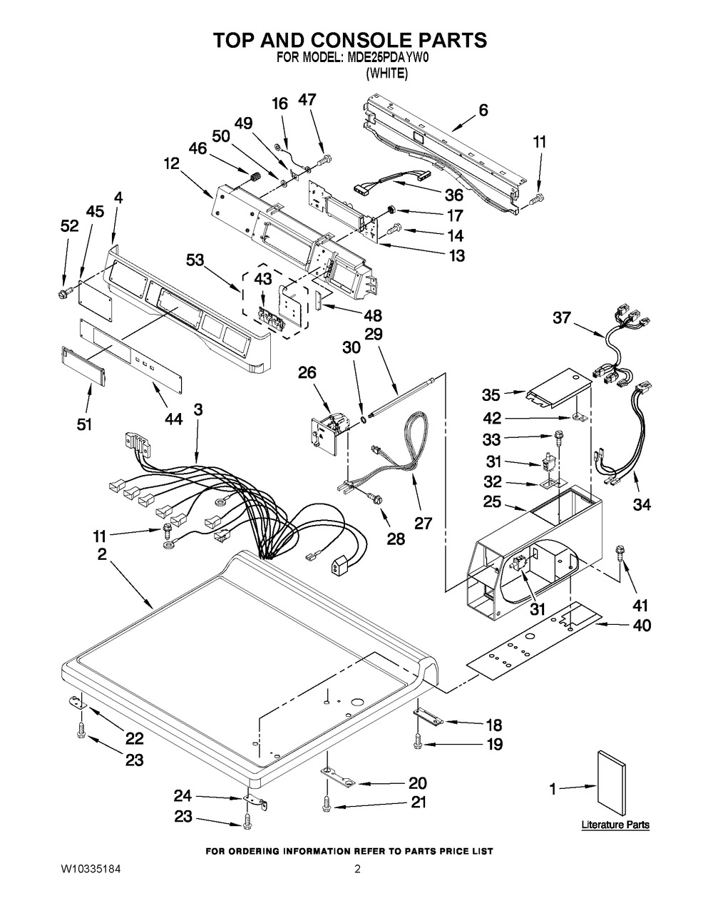 W10337043 : W10337043 HARNS-WIRE