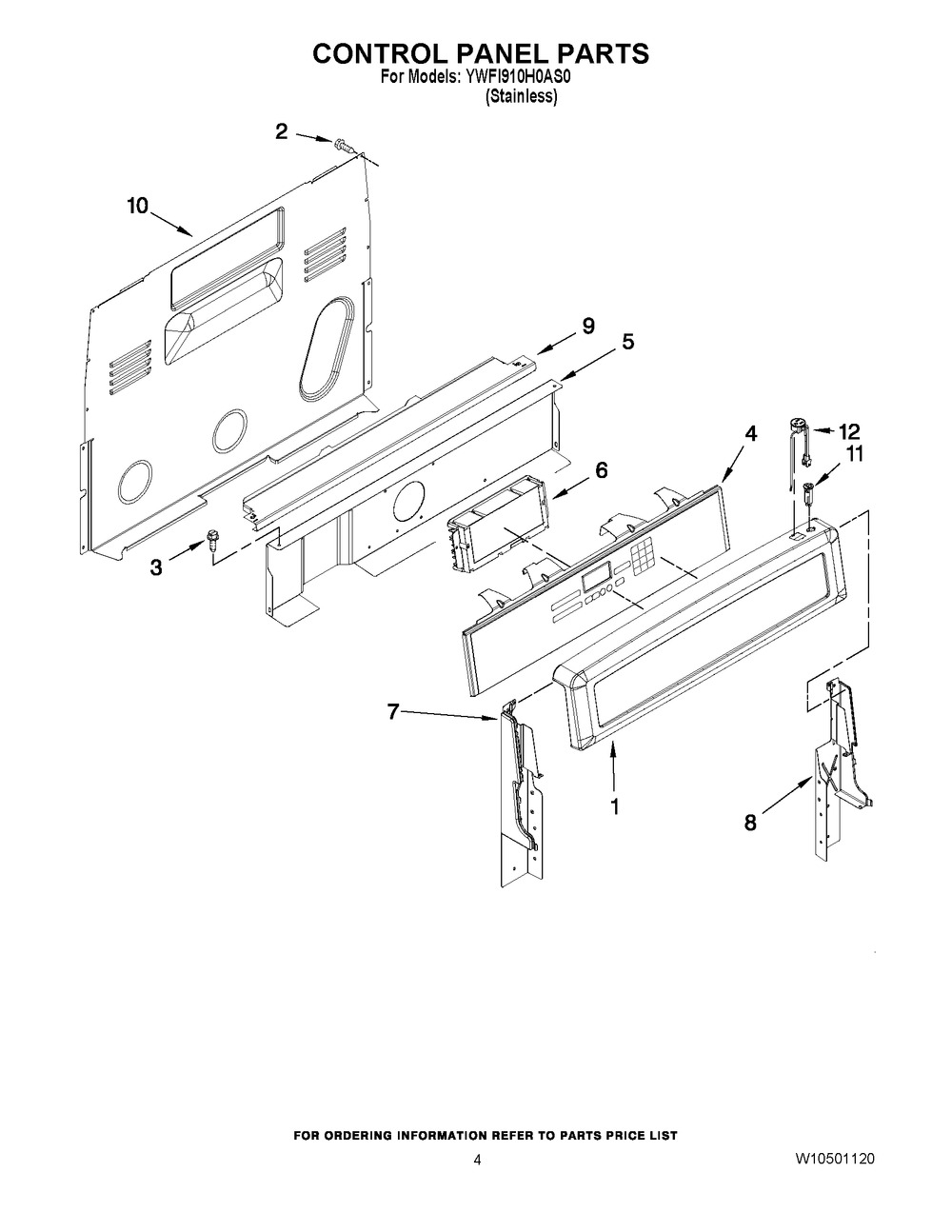WHIRLPOOL, CNTRL-ELEC, WPW10340311