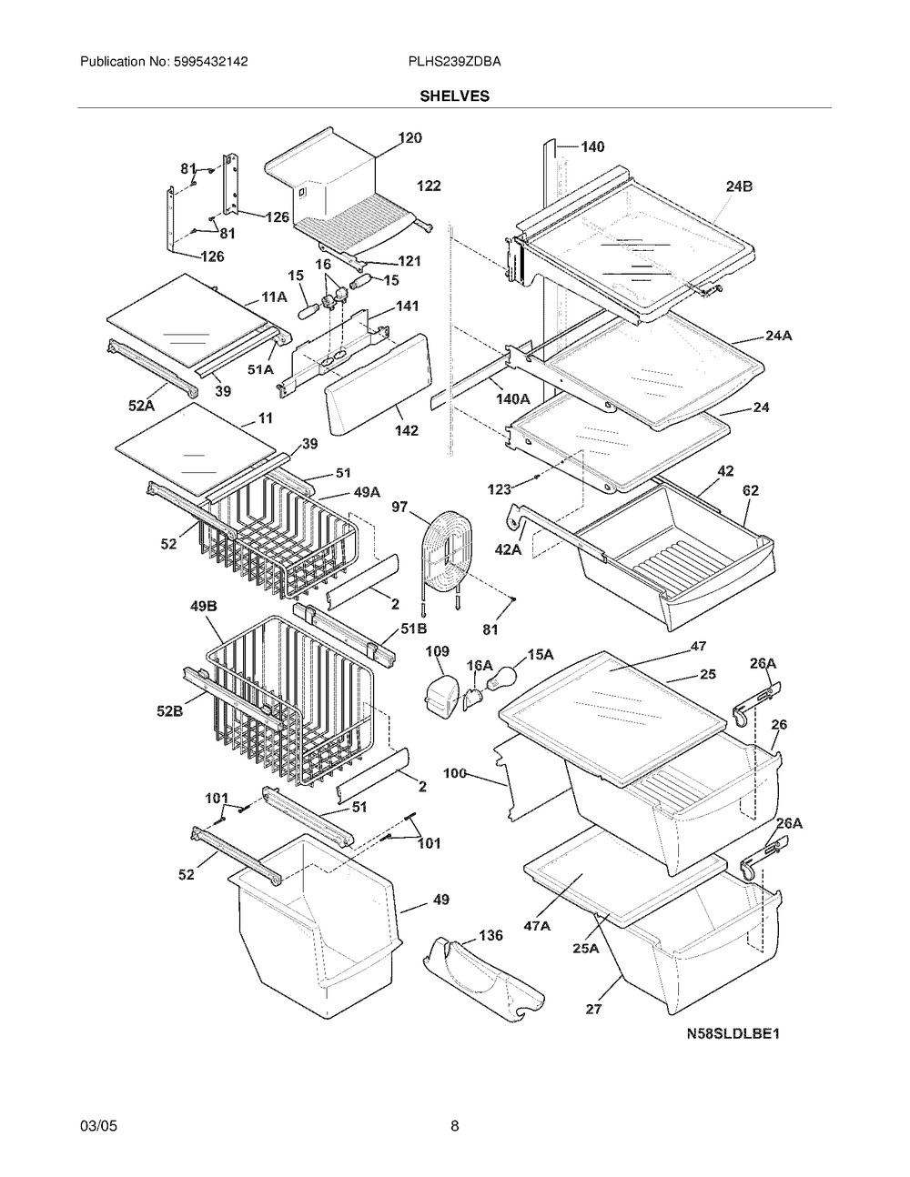 240389621 : 240389621 SERVICE DATA SHEET