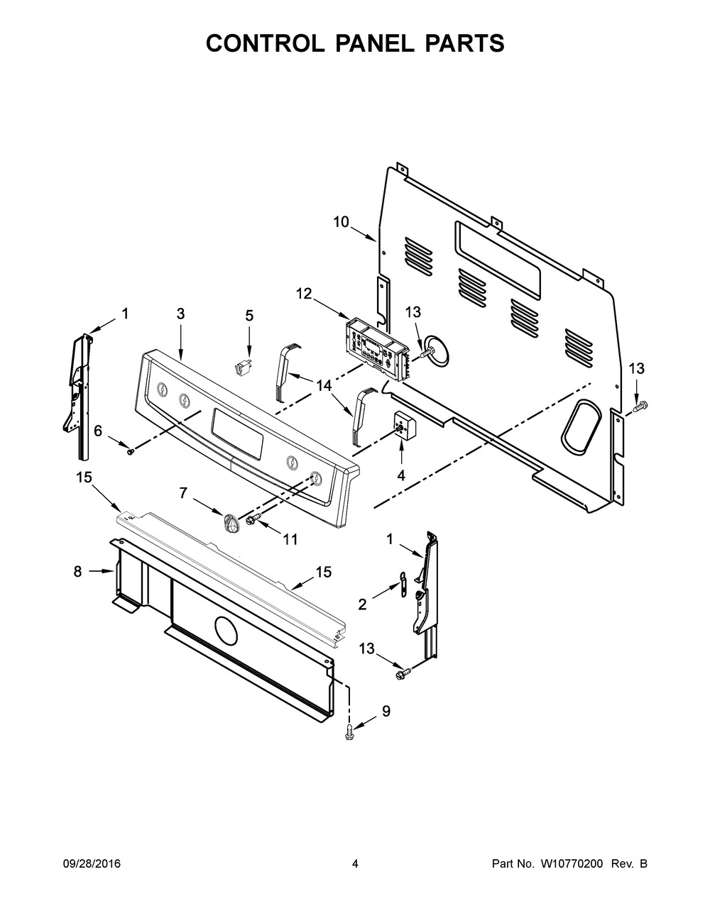 WHIRLPOOL, PANL-CNTRL, W11231942