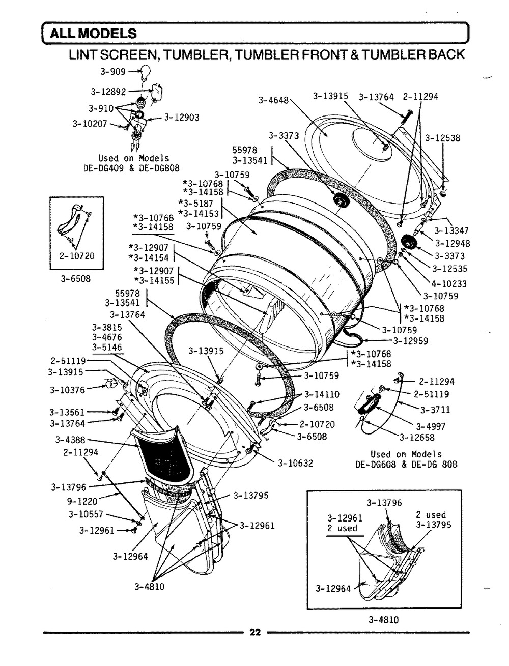 WHIRLPOOL DRYER FRONT TUMBLER (Y304676)