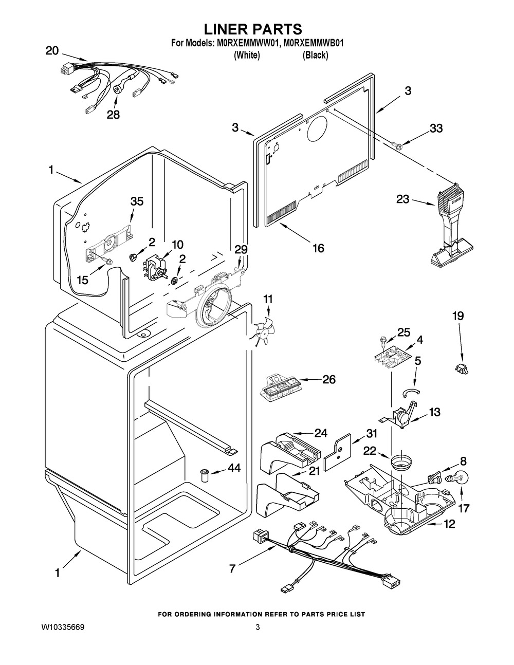 WPW10268920 : WPW10268920 THERMOSTAT