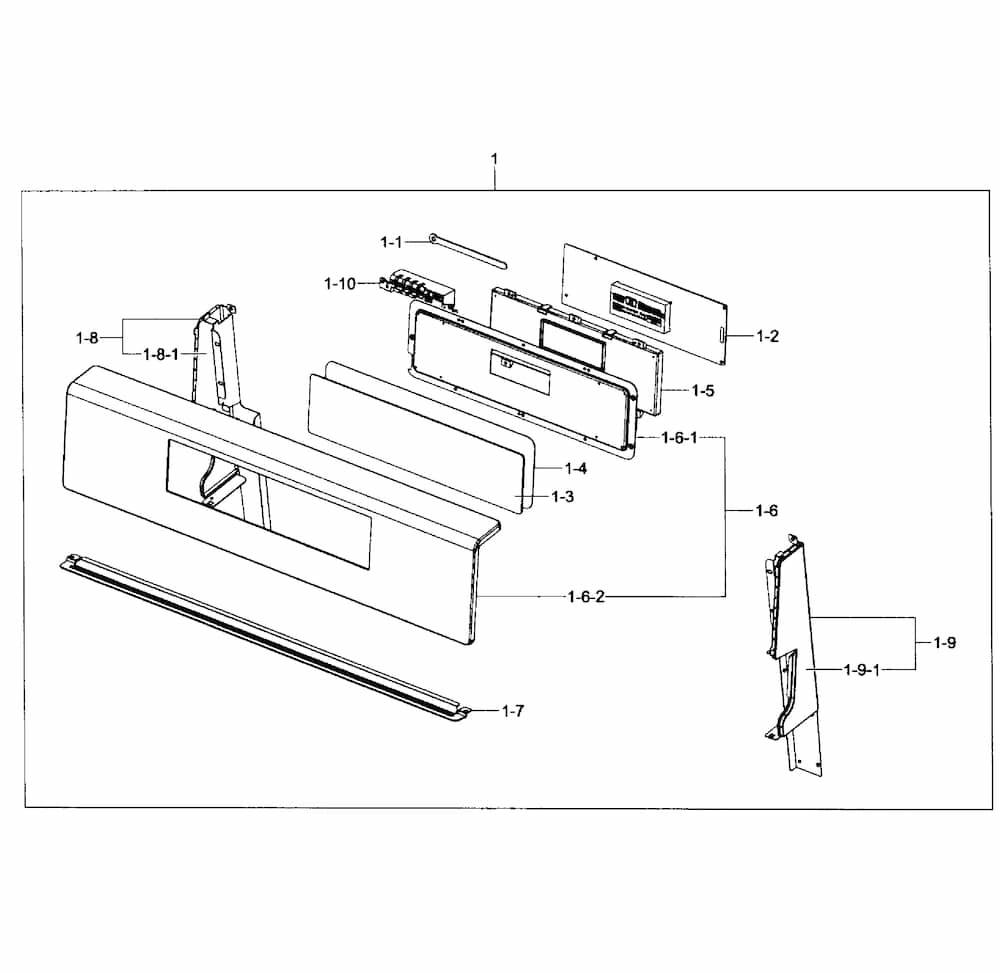 ELECTRONIC TIMER OVERLAY (DG34-00018A)