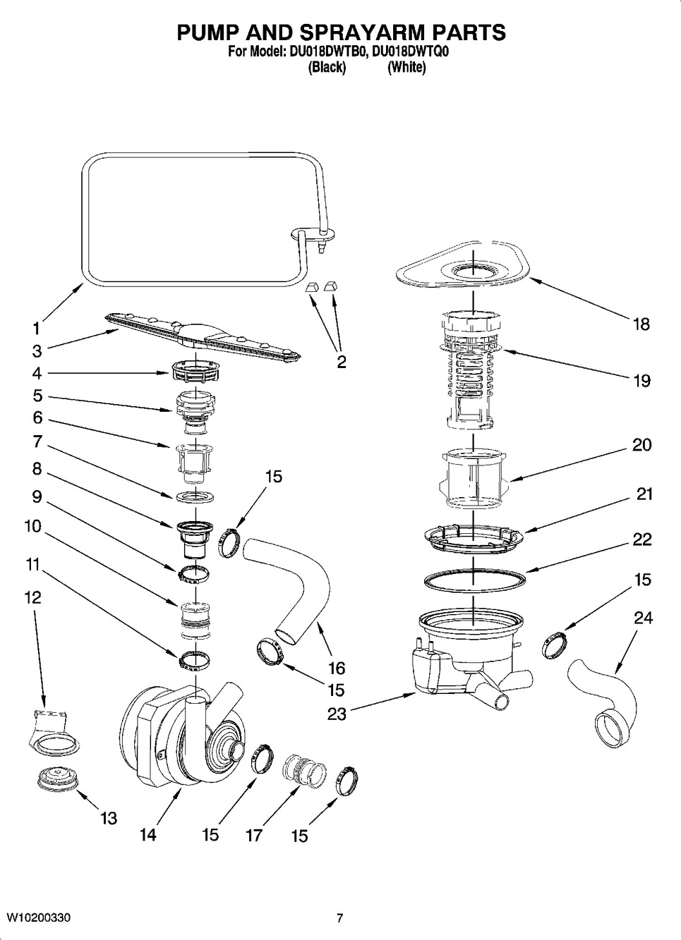 W10181638 : W10181638 HOSE