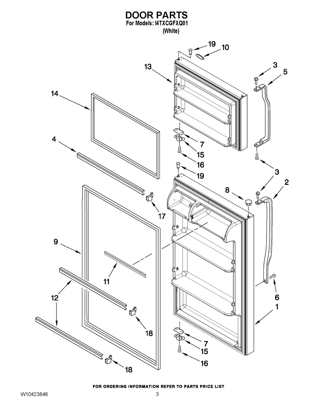 W10287760 : W10287760 DOR-FIP WH