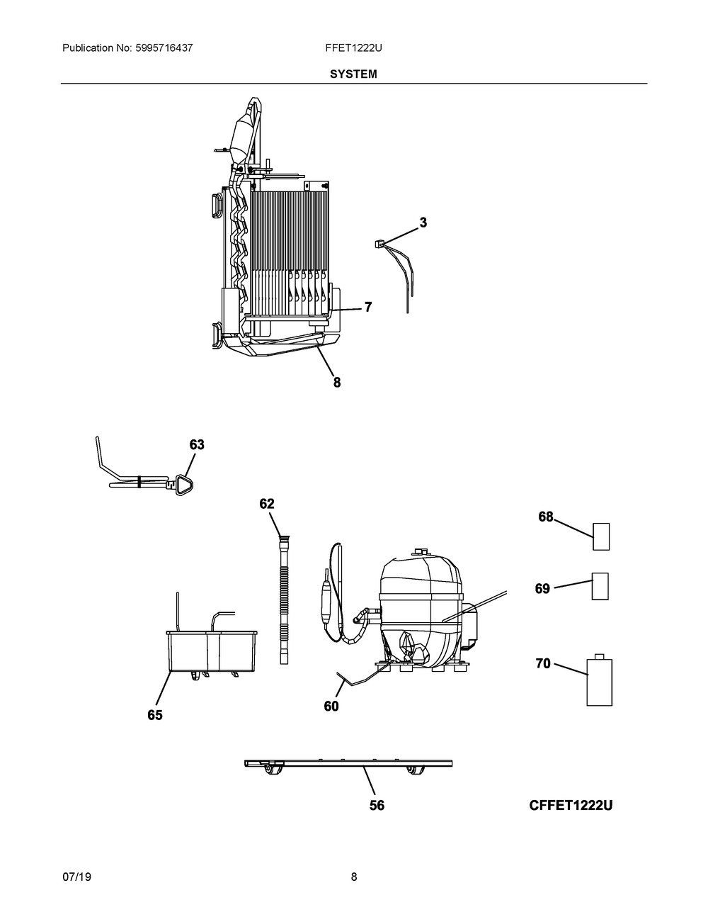 ELECTROLUX/FRIGIDAIRE, PROTECTOR,COMPRESSOR, 5304518527