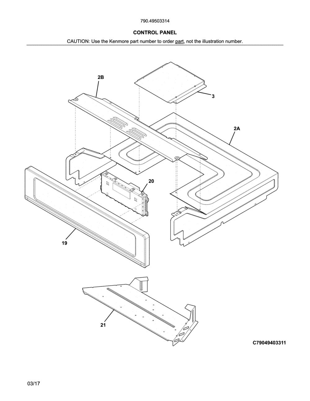 5304510596 : 5304510596 CONTROLLER,ELECTRONIC,ES535